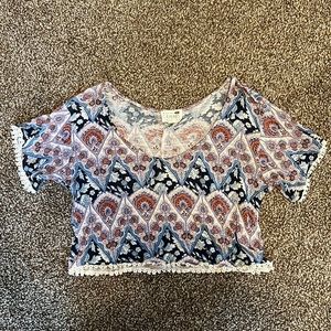 Boho Chic Crop Top